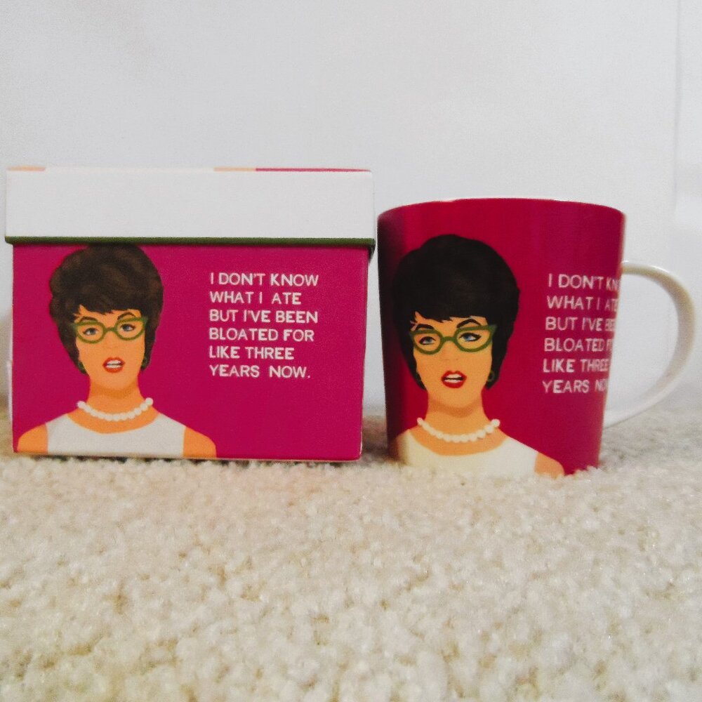 Paperproducts Design Decorative Bone China Mug Gift Box Set - 13.5 Ounces NEW